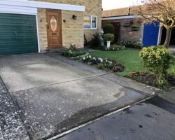 Before - Concrete Driveway