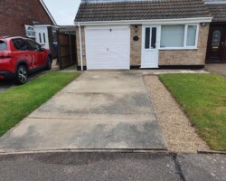 Before - Small Concrete Driveway