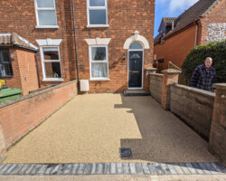 After - Finished In Cornfield With New Key Kerb Step Installed