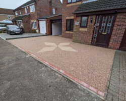 After - Drive Finished In Carnival With Cornfield Flower Pattern