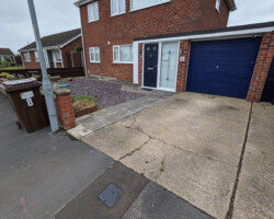 Before - Small Concrete Driveway