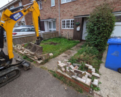Before - Small Garden Area