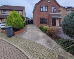 Before - Tired Looking Concrete Driveway