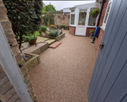 After - New Step Installed, Finished In Rose Garden