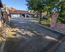 Before - Large Shared Driveway