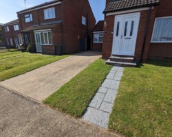 Before - Small Concrete Driveway