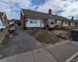 After - Existing Tarmac And Gravel Driveway