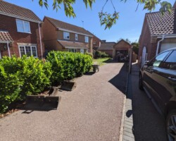Before - Existing Tarmac Driveway & Grass Area