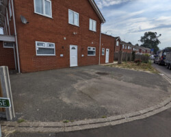 Before - Very Old Existing Tarmac Driveway
