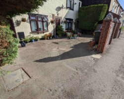Before - Old Tarmac Driveway