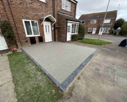 After - Charcoal Block Edging, Finished In Titan Silver