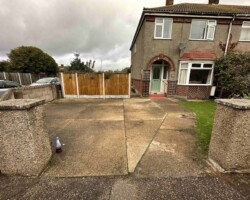 Before - Concrete Driveway