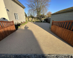 After - Driveway Installed With Cornfield Resin Bound