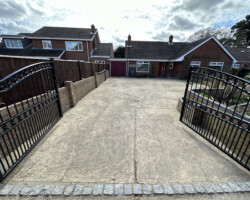 Before - Existing Concrete Driveway