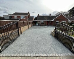 After - Completed Using 10mm Grey Granite
