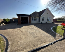 Before - Existing Driveway Prepped Ready For Tar & Stone