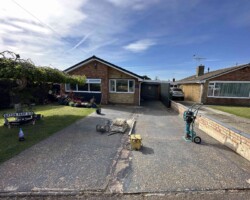 Before - Existing Concrete Driveway