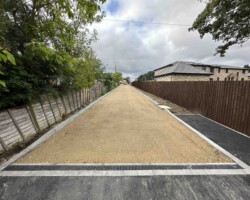 Before - Large 400M2 Lane Installed