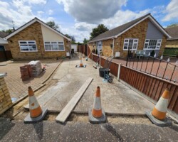 Before - Existing Concrete Driveway