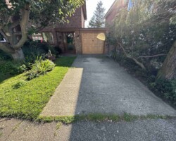 Before - Small Concrete Driveway