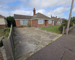 Before - Existing Crackled Concrete Driveway