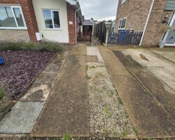 Before - Existing Concrete Driveway