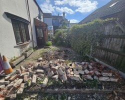 Before - Existing Garden Area