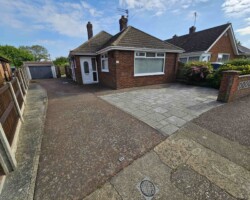 Before - Existing Tarmac / Slabbed Driveway