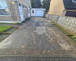 Before - Existing Concrete Driveway