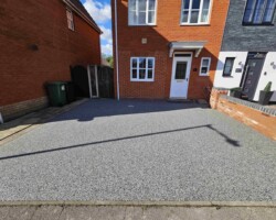 After - Driveway Finished With Titan Silver Resin Bound