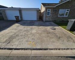 Before - Existing Concrete Driveway