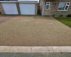 After - Finished In Cappuccino Resin Bound
