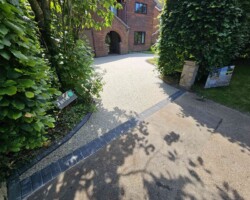 After - Charcoal Block Edging, Finished In Eden Resin Bound
