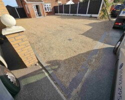Before - Existing Gravel Driveway