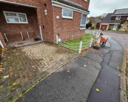 Before - Existing Block Paved Driveway
