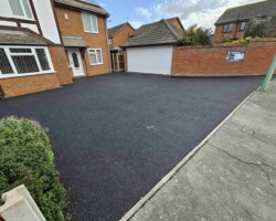 After - Driveway Finished In 6mm Asphalt