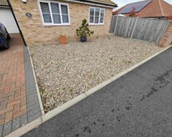 Before - Small Gravel Area