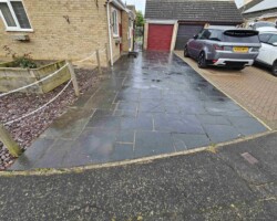 Before - Existing Slabbed Driveway