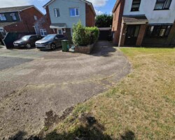 Before - Existing Concrete Driveway